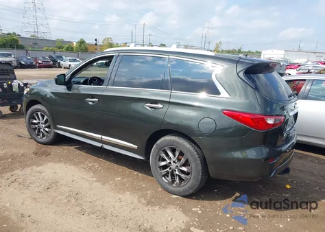 2014 Infiniti Qx60 из США, поврежденный, VIN 5N1AL0MM5EC500892